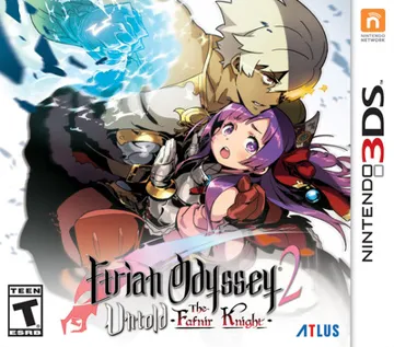 Etrian Odyssey 2 Untold - The Fafnir Knight (Usa) box cover front